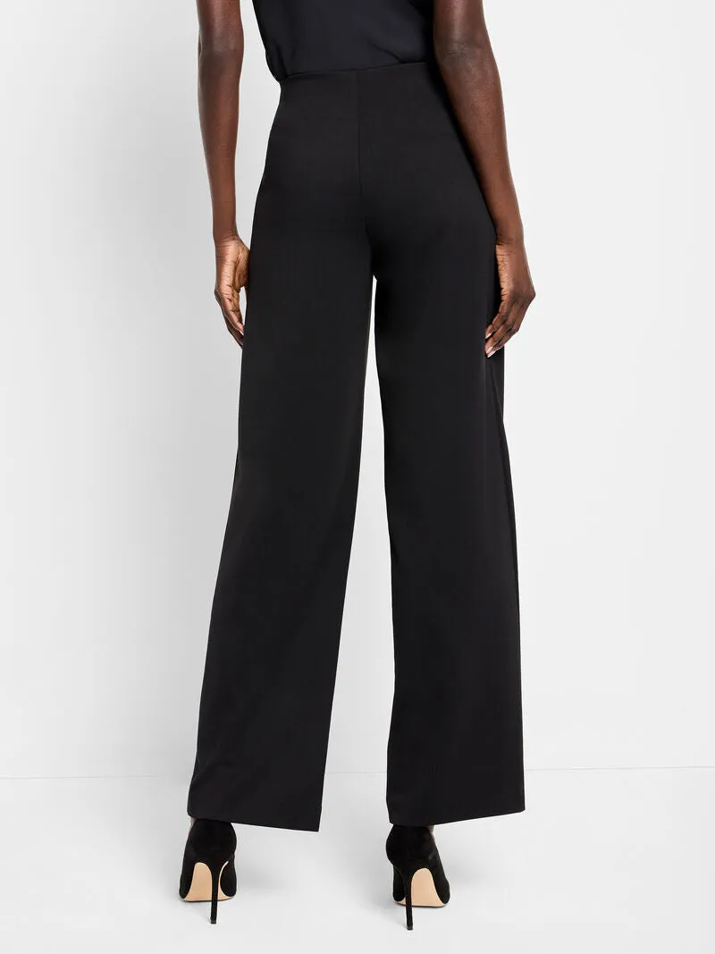 30.5" Lenox Wide Leg Drapey Knit Pant