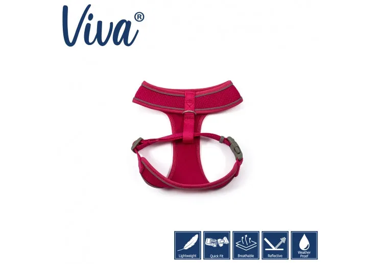 Ancol - Viva Comfort Mesh Harness - Pink - Small (34-45cm)