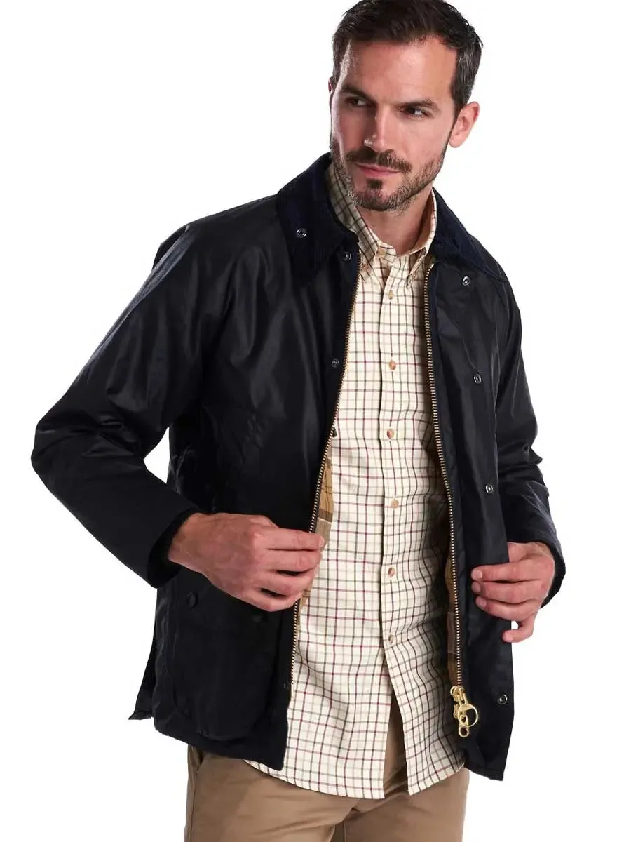 BARBOUR Bedale Wax Jacket – Mens - Navy