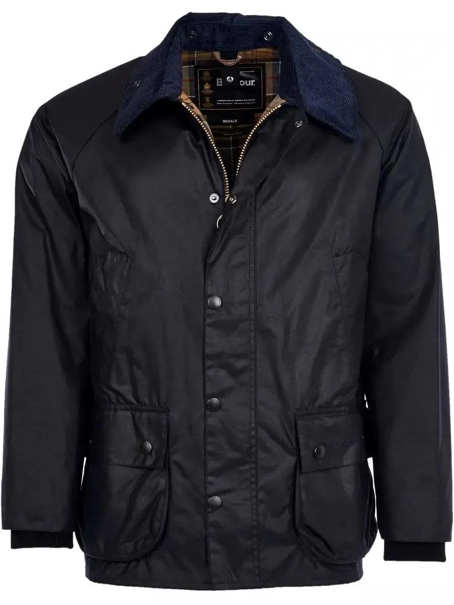 BARBOUR Bedale Wax Jacket – Mens - Navy