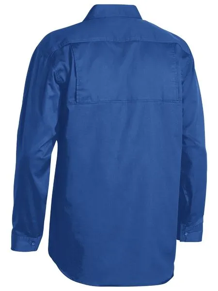 Bisley Cool Lightweight Drill Shirt - Long Sleeve-(BS6893)