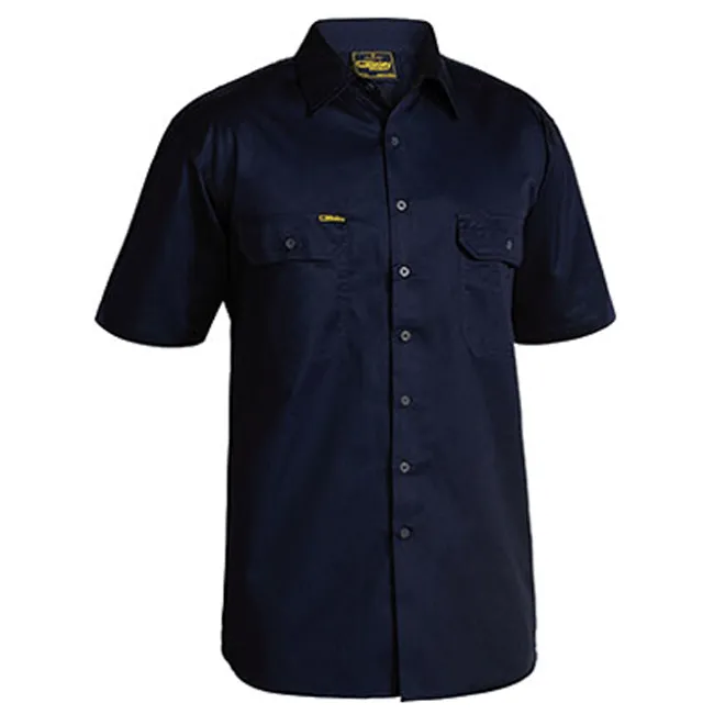 Bisley Cool Lightweight Drill Shirt - Short Sleeve (BS1893)