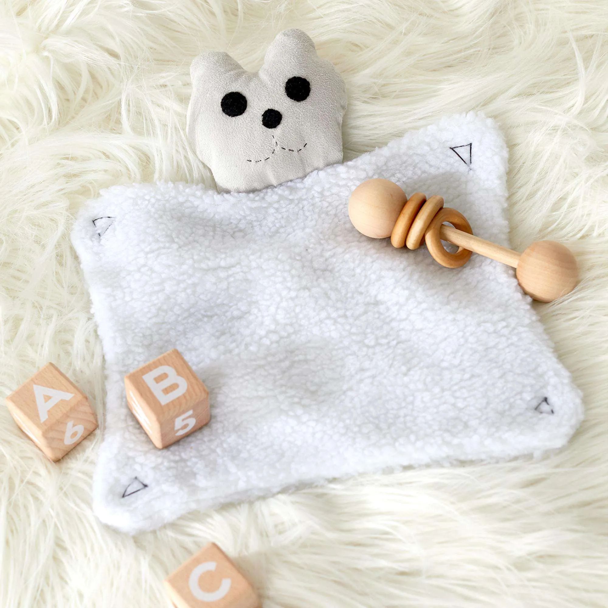 Coats & Clark Sewing Bear Blankie Toy