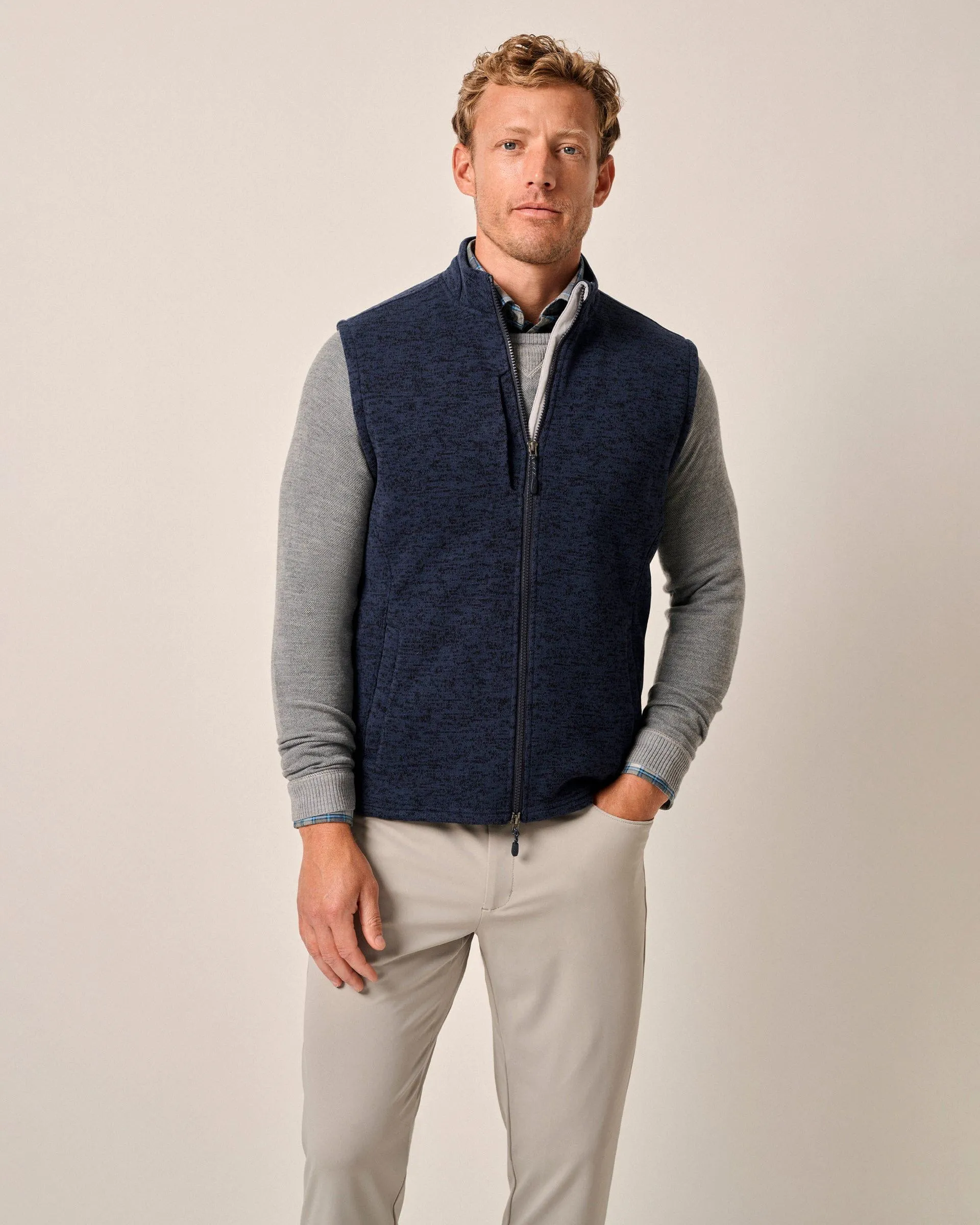 Denalis Double-Zip Fleece Vest