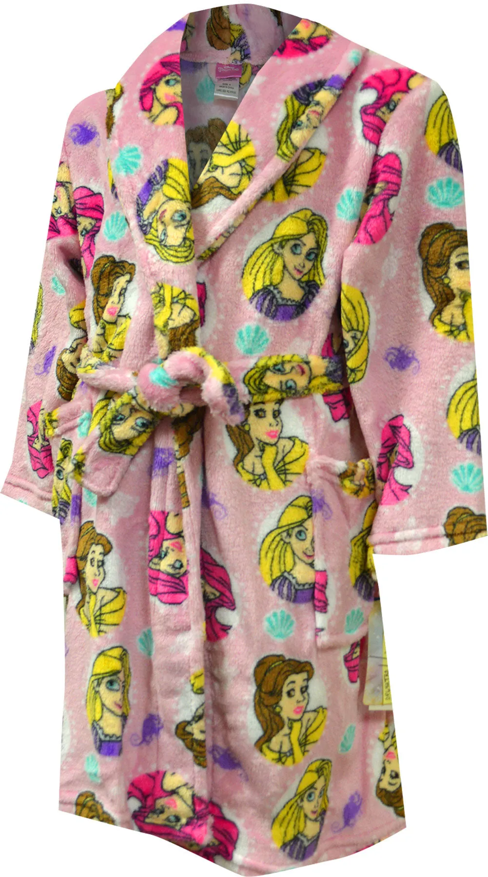 Disney Princess Pink Toddler Plush Robe