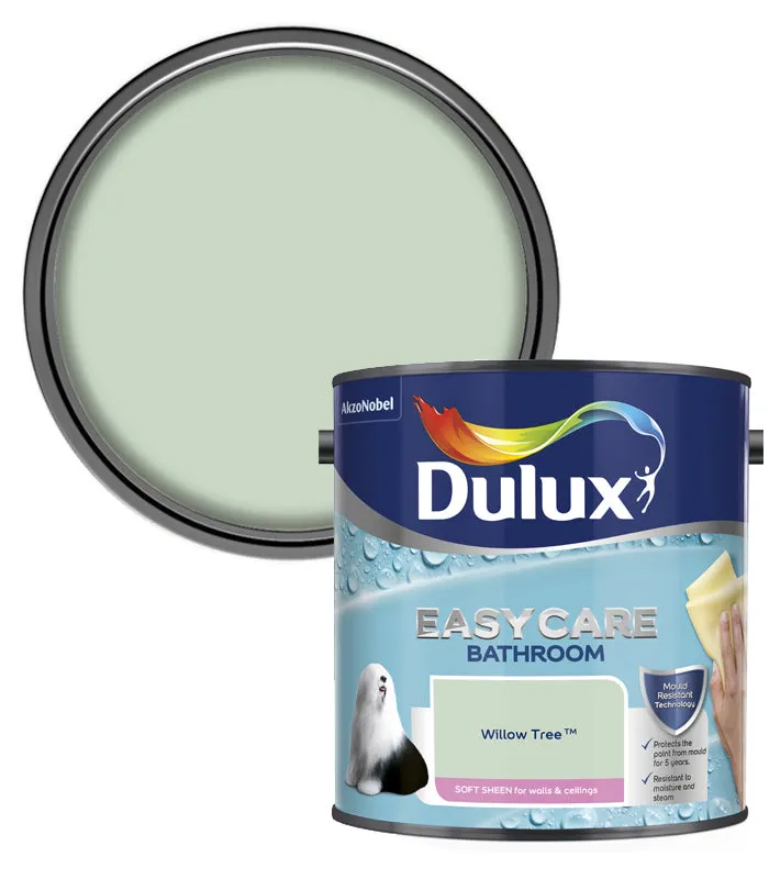 Dulux Easycare Bathroom Soft Sheen Paint - 2.5 Litre