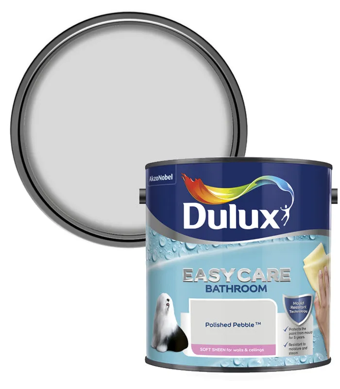 Dulux Easycare Bathroom Soft Sheen Paint - 2.5 Litre