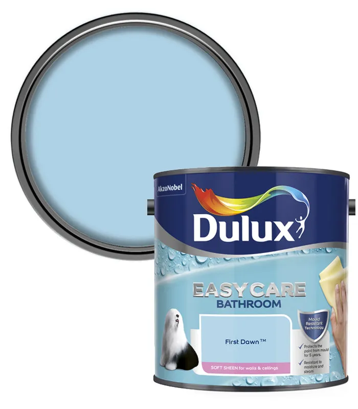 Dulux Easycare Bathroom Soft Sheen Paint - 2.5 Litre