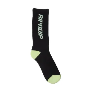 Fast Socks (Black / Green)