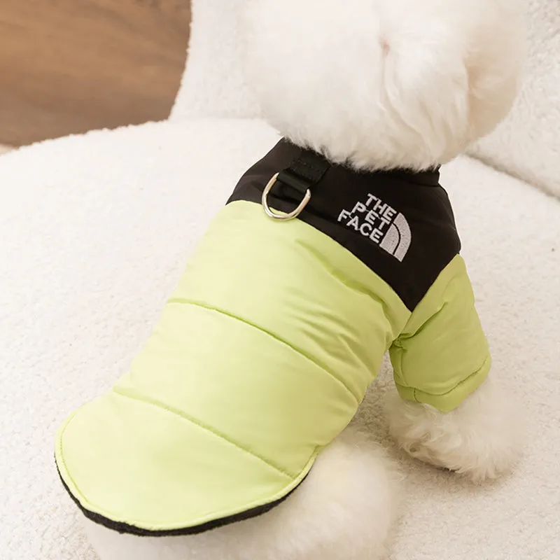 Fleece Warm Windproof Pet Vest Jacket