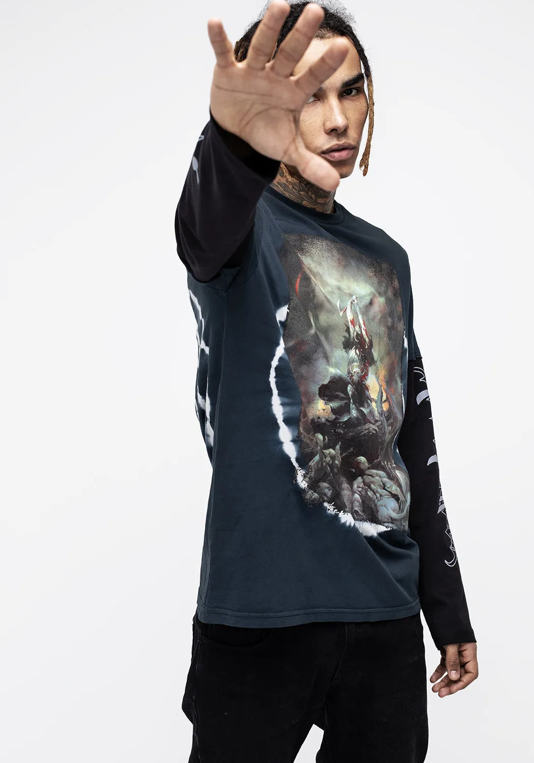 Frazetta Death Dealer 2 Long Sleeve T-Shirt