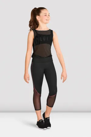 Girls Bloch Sheer Mesh Top