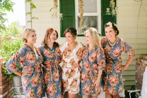 Gray Bridesmaids Robes