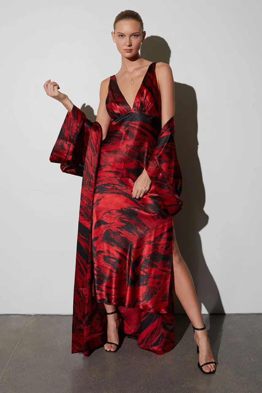 Haori Silk Robe