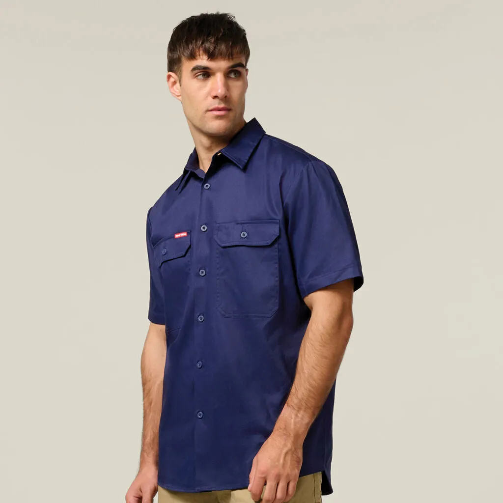 Hard Yakka Core Short Sleeve Lightweight Vented Cotton Shirt (Y04625)