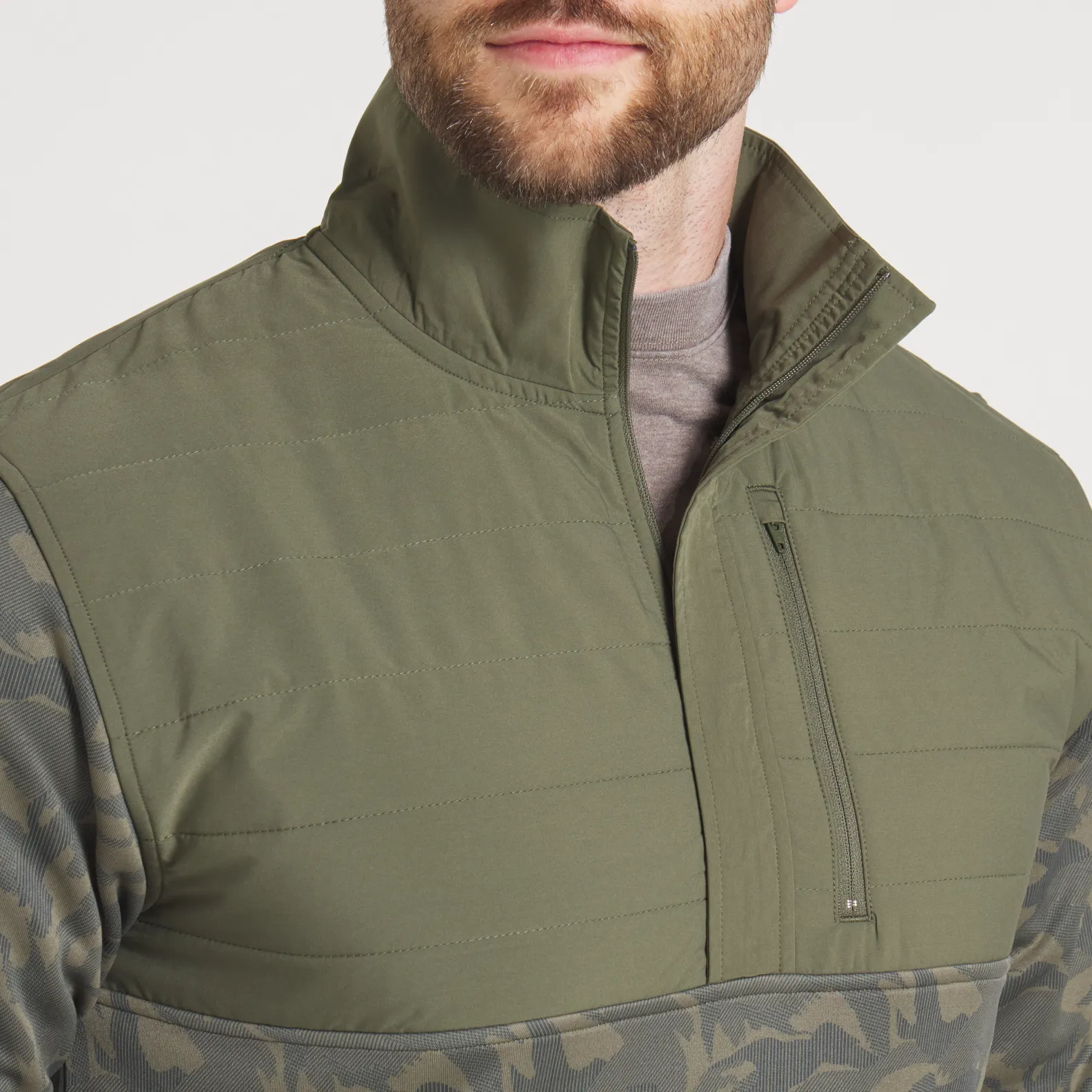 Harris Stretch Pullover - Duck Camo