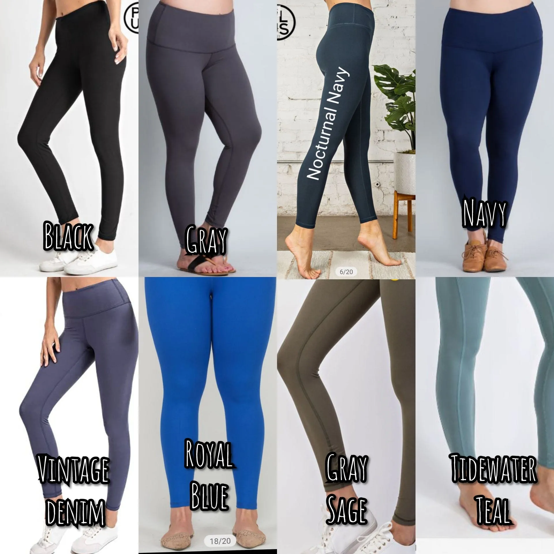 High Waist Boutique Butter Leggings (more colors!)