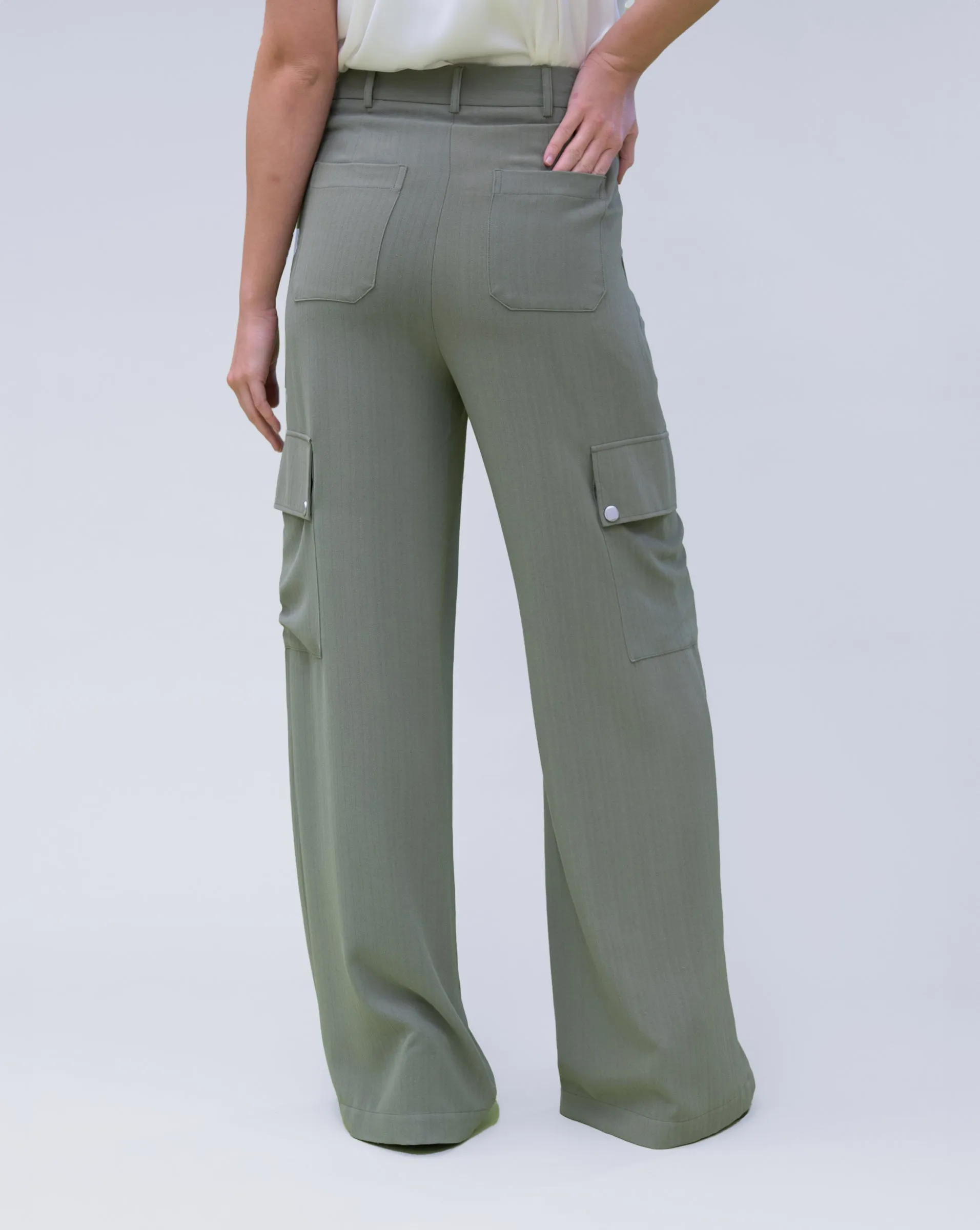 High Waist Cargo Pant