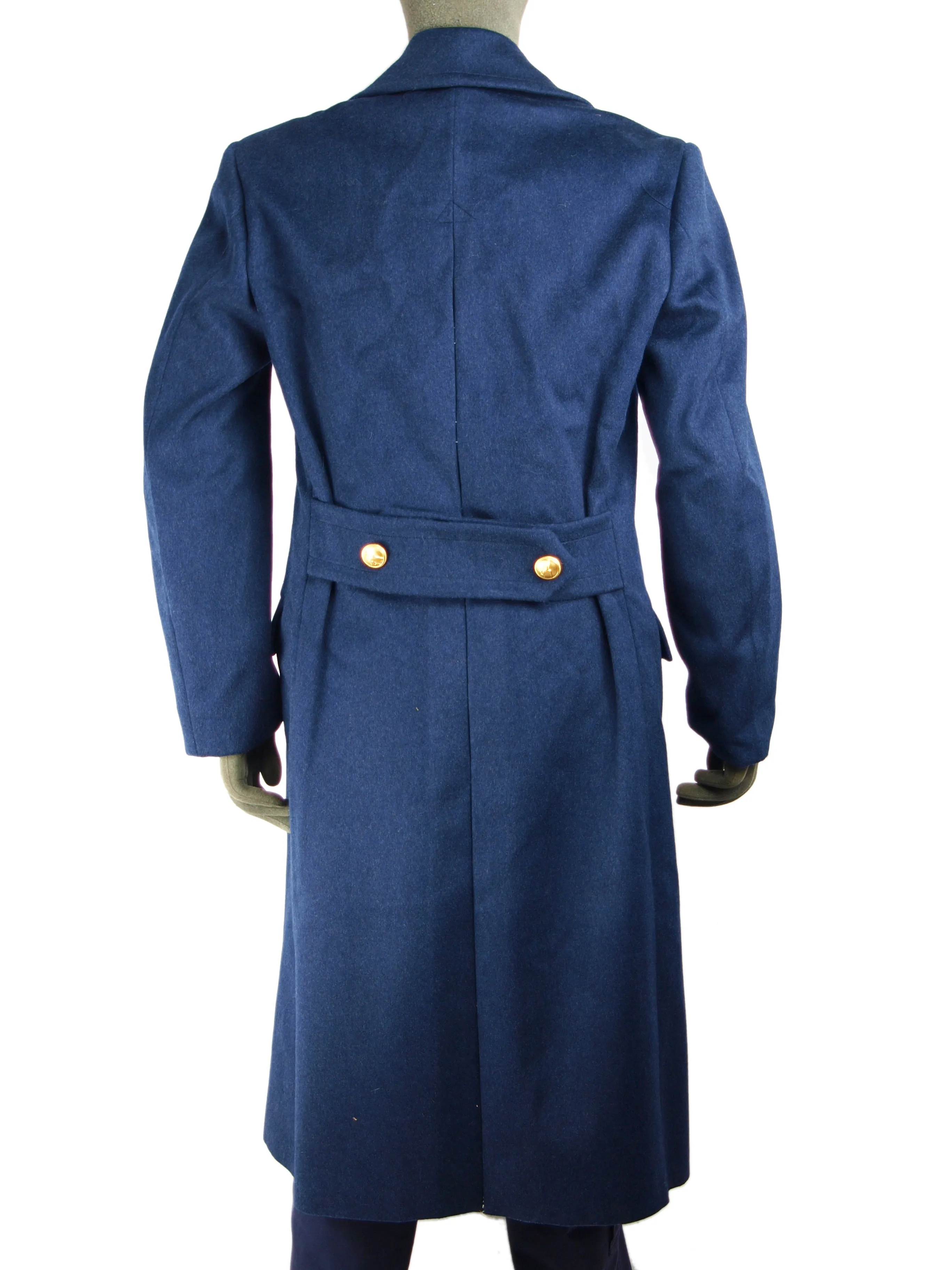 Italian Air Force - Navy Blue Wool Greatcoat - Super Grade