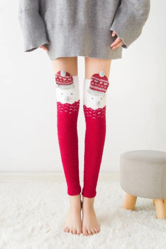 Knee High Cozy Socks