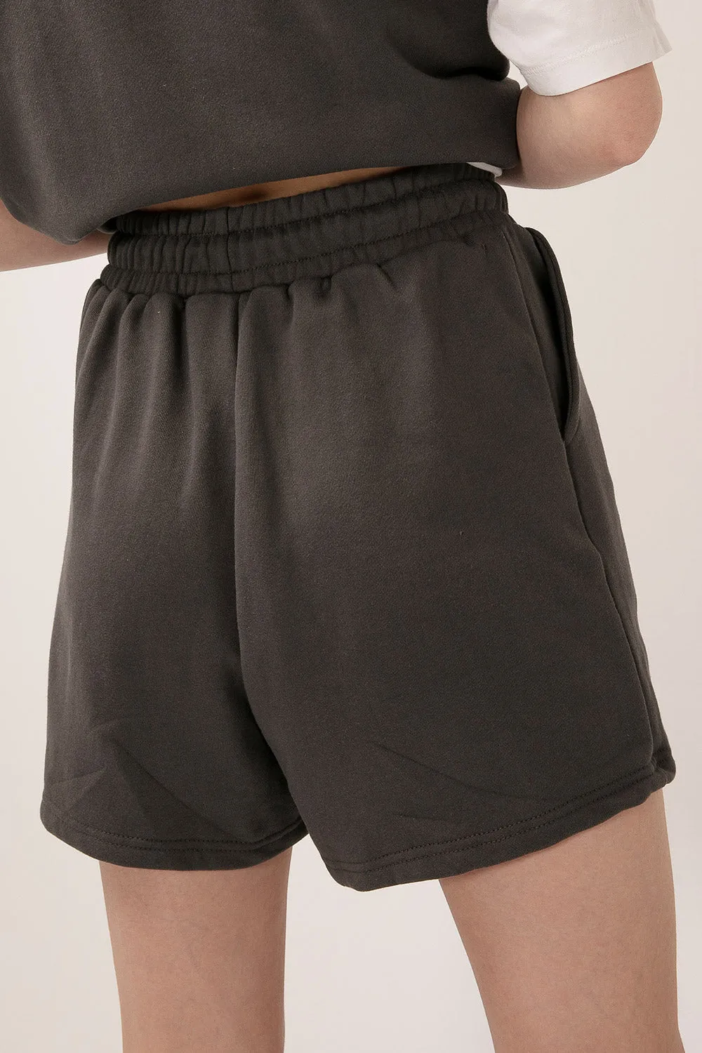 Kylie Drawstring Sweat Shorts