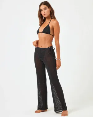 L SPACE-KARI PANT-BLACK SHIMMER