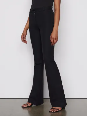 Le High Flare Trouser -- Noir