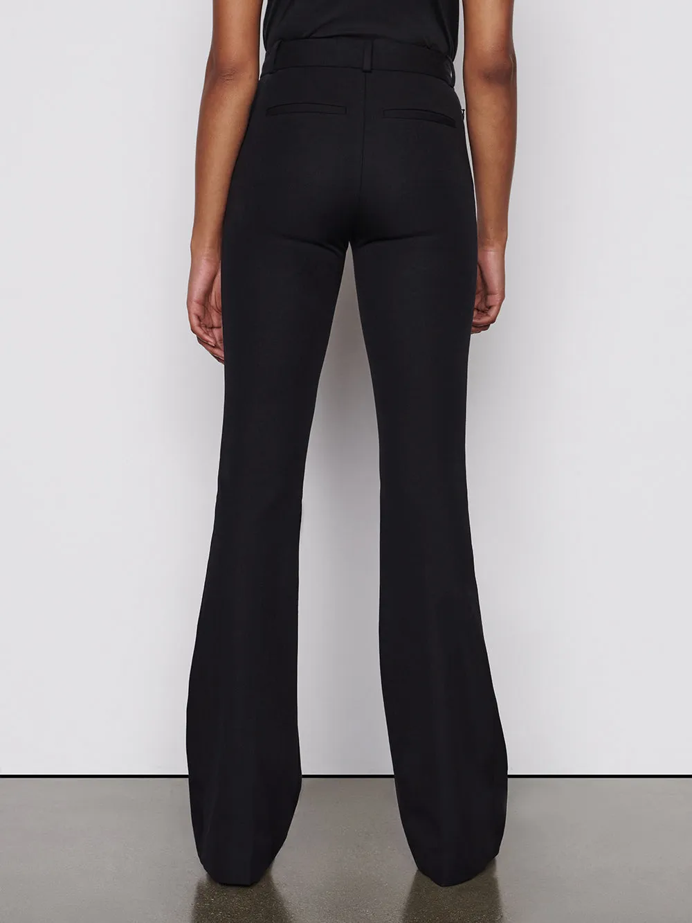 Le High Flare Trouser -- Noir