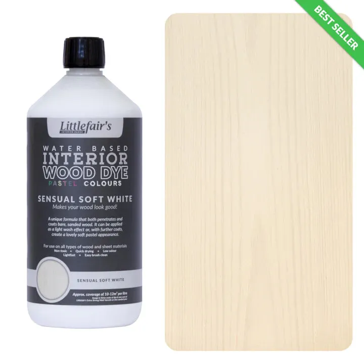 Littlefair's Interior Wood Dye - Sensual Soft White