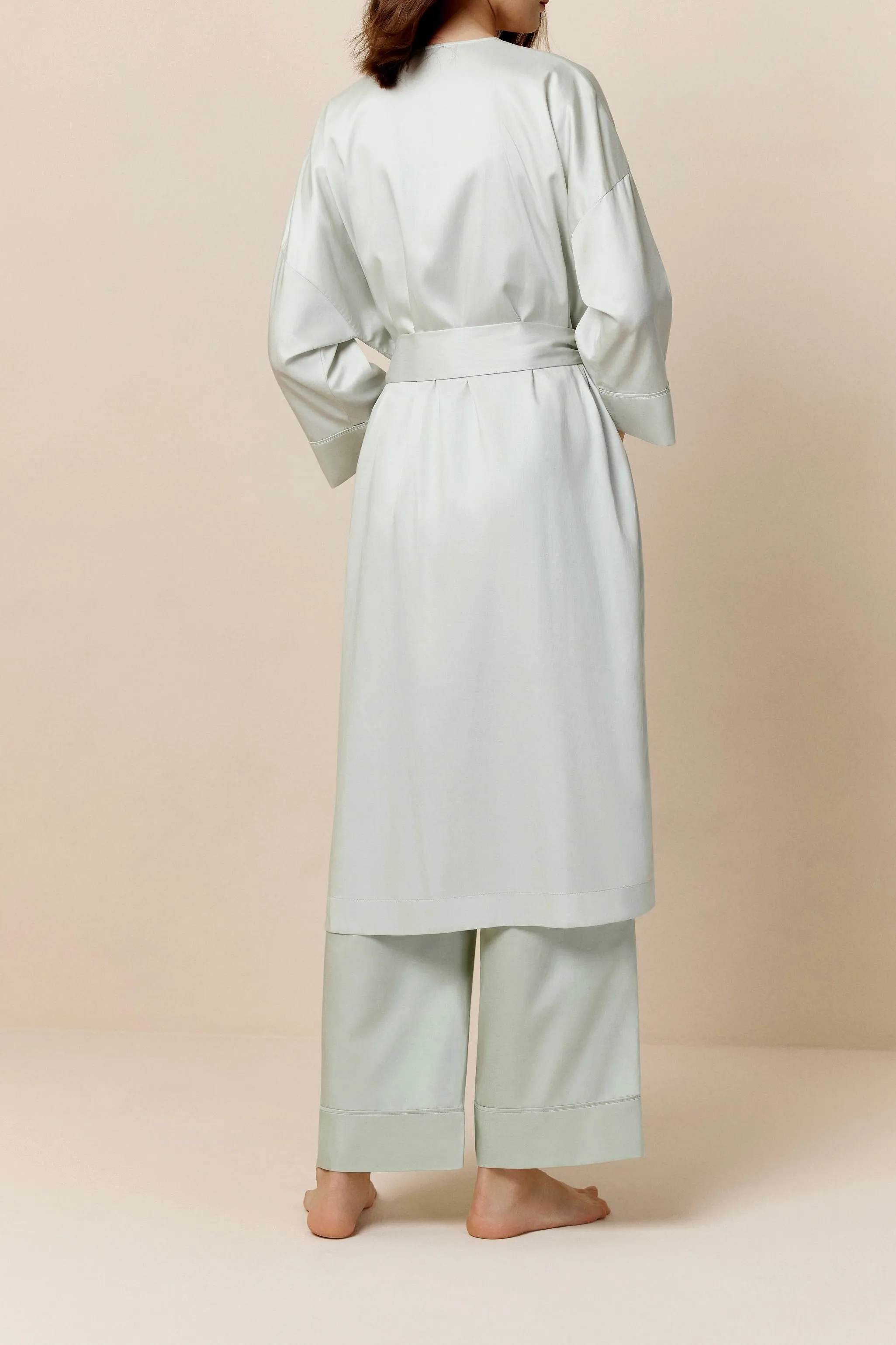 Lyocell Long Pajama Robe