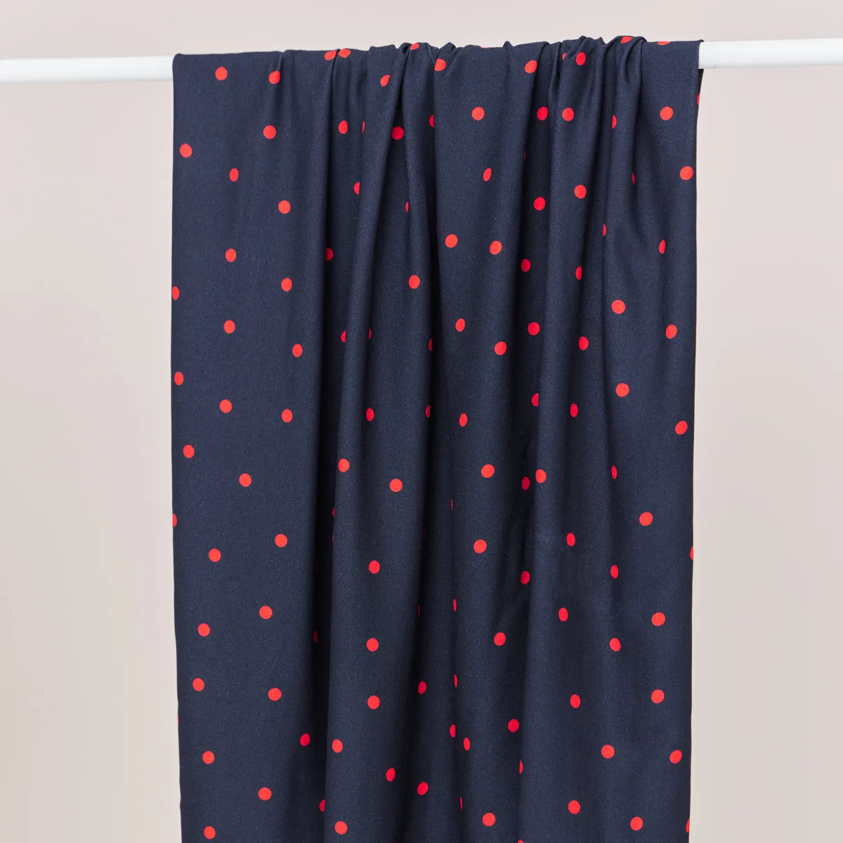 Mind the Maker - Leia Crepe - Jolly Dots - Indigo Night