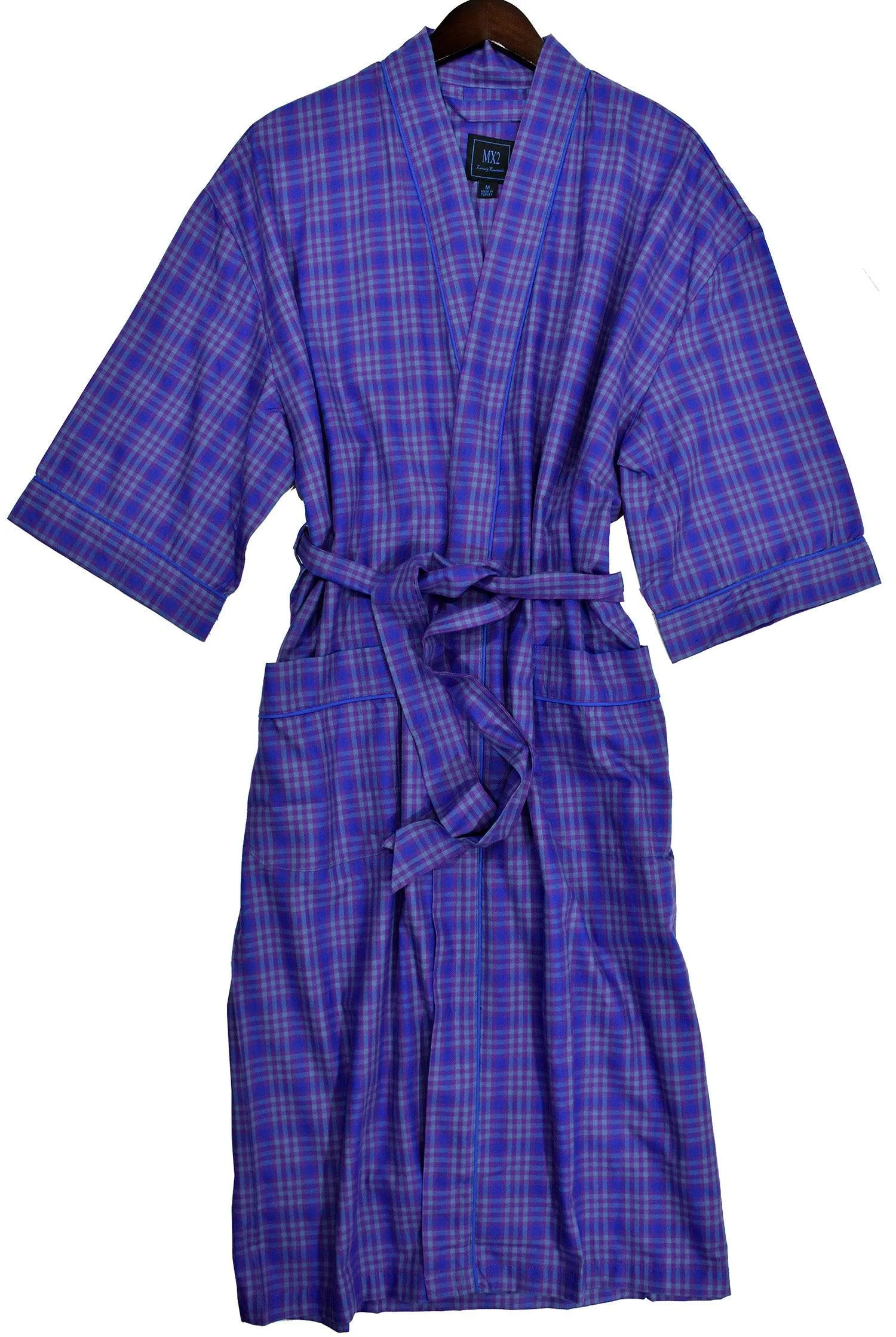 MR011 Seasonal Plaid Classic Robe