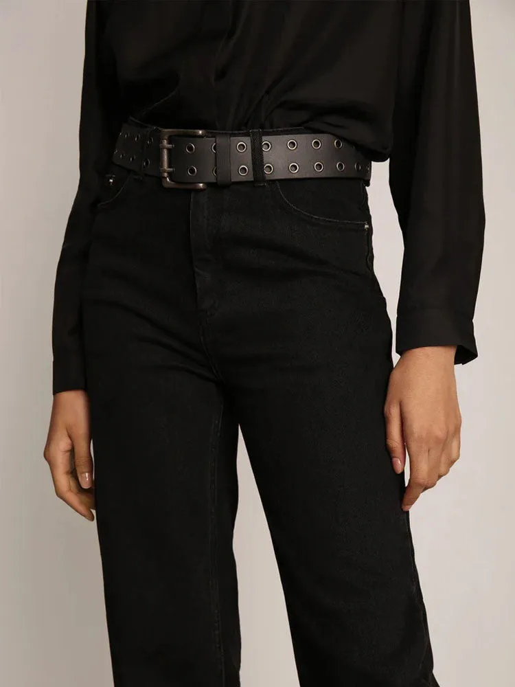 Munthe Caden Belt Black