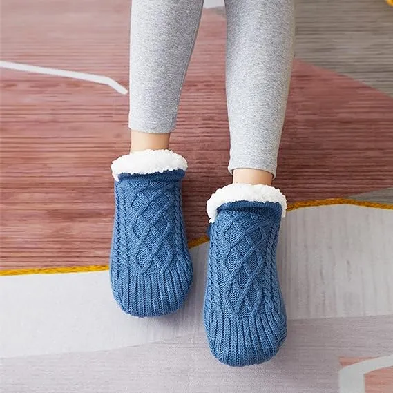 OCW Thermal Indoor Socks Warm Yarn Cotton Anti-Slip Socks