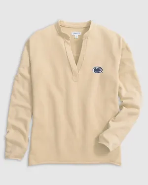 Penn State Camilla V-Neck Cotton Blend Pullover