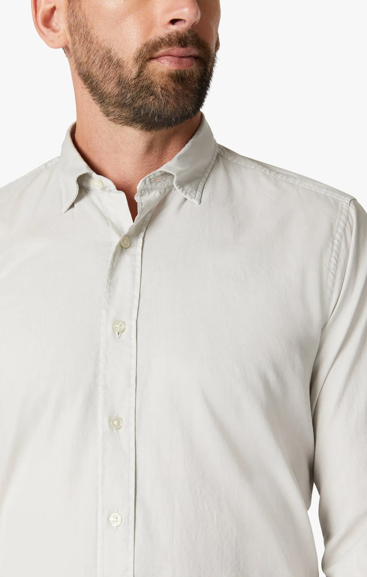 Poplin Shirt in Sand