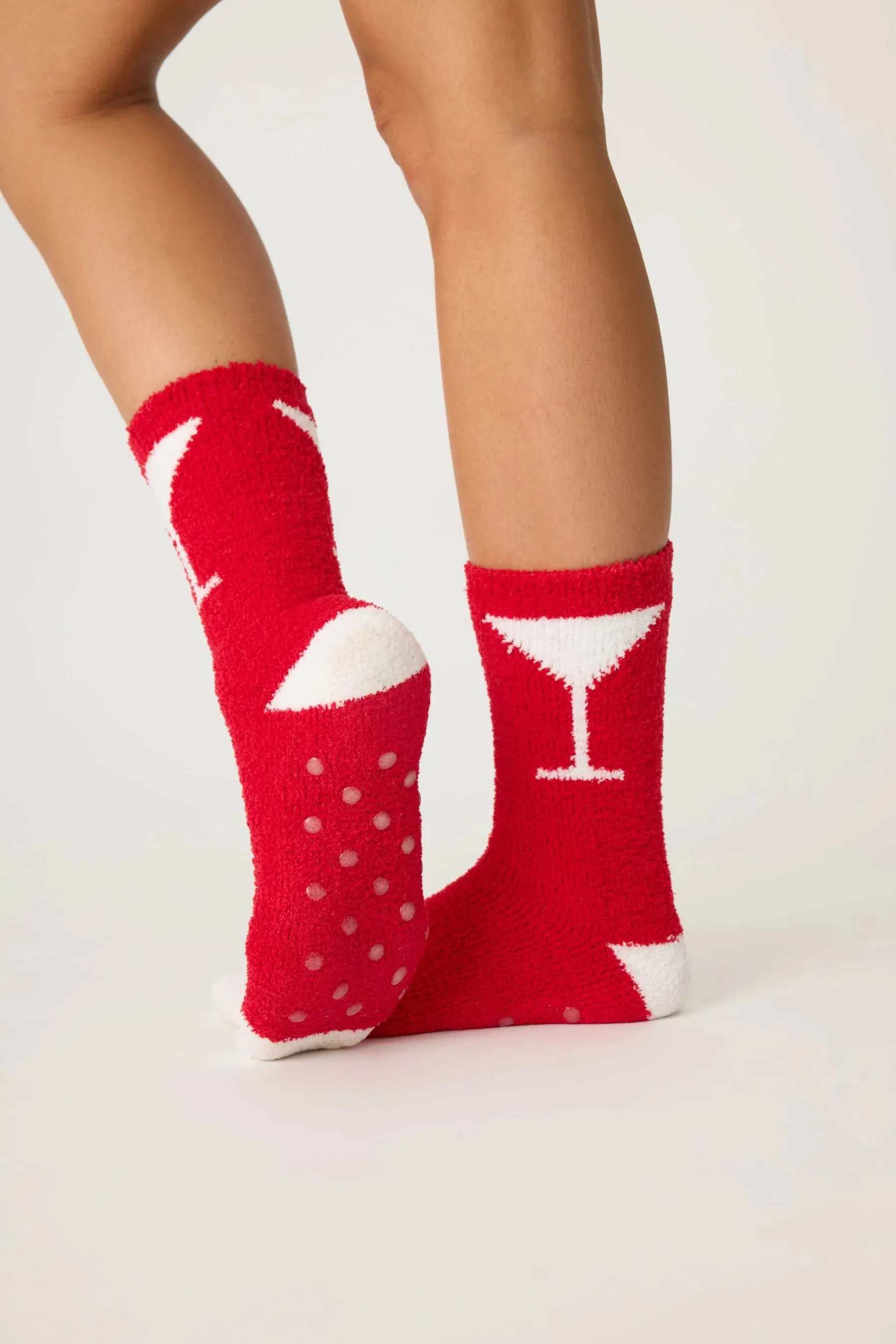 Red Martini Socks