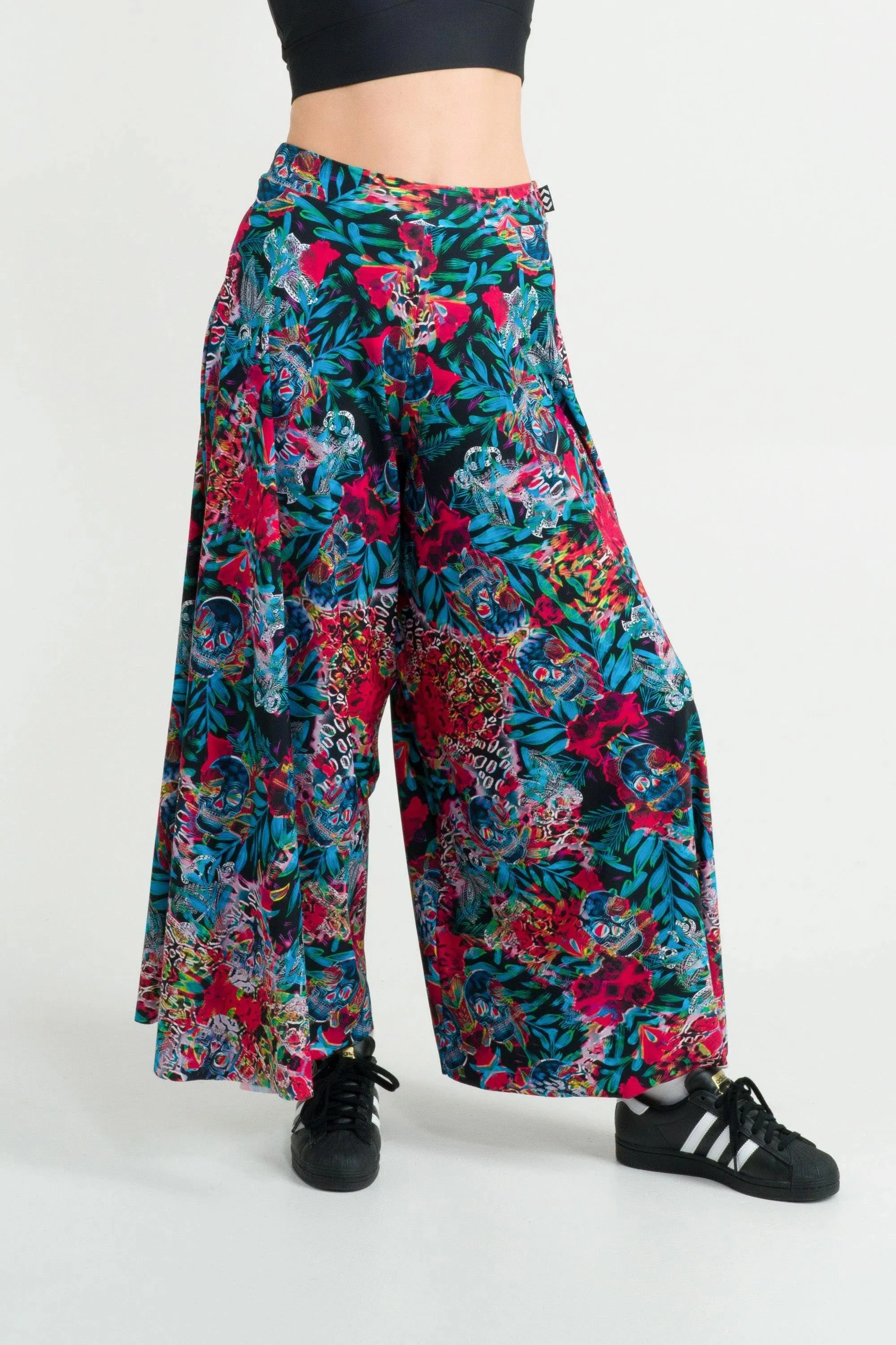 Silky Palazzo Pant - Voodoo Glitch