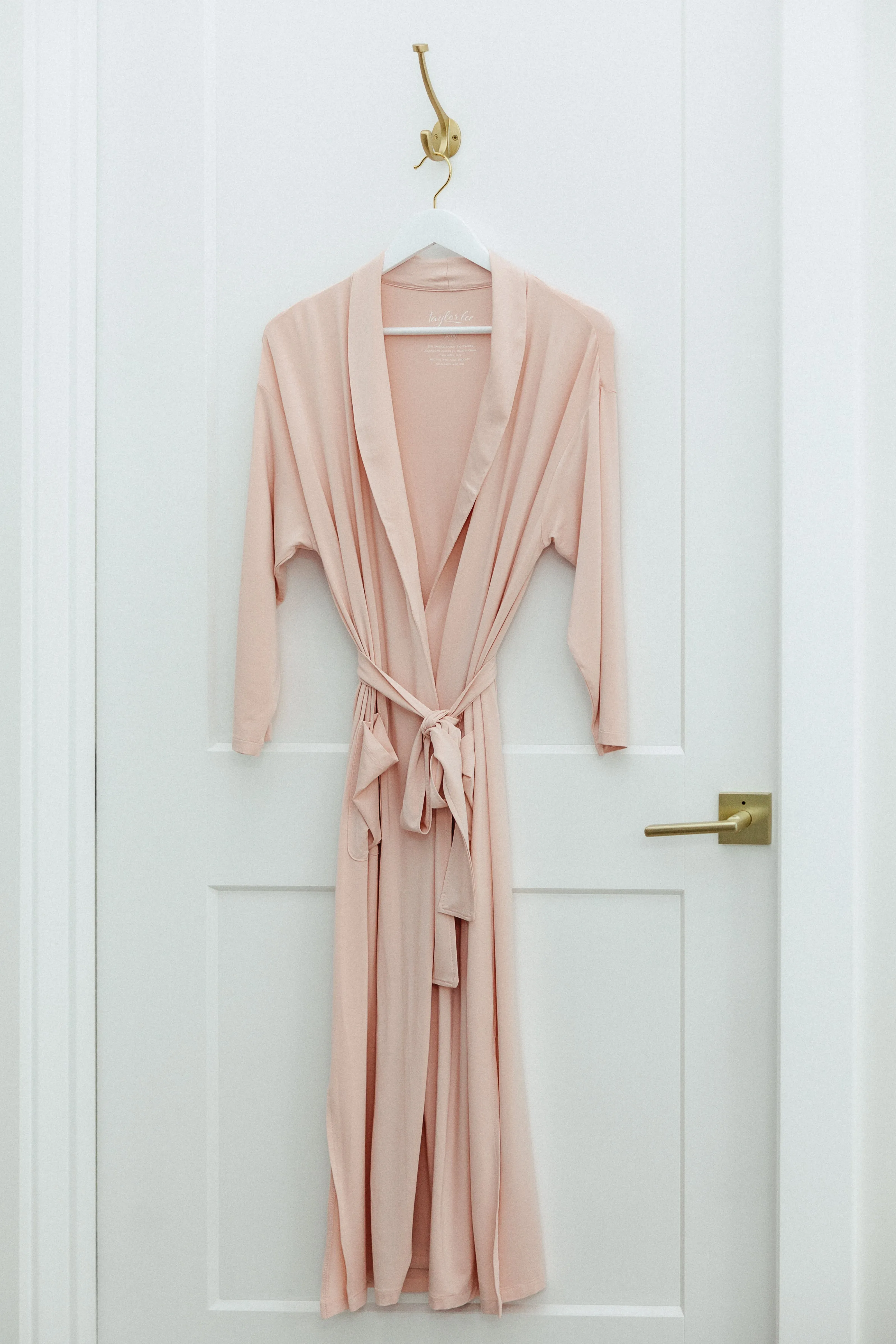 Soft Pink Bamboo Robe