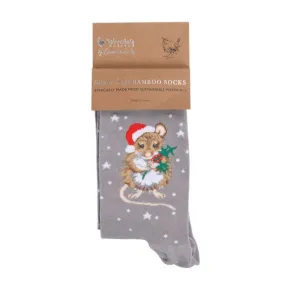 Wrendale 'Christmouse' Mouse Socks