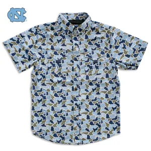 YOUTH - UNC Tar Heels Camo - Frio Tech Shirt